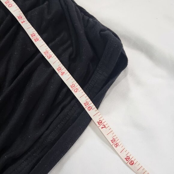 Long Sleeve V-Neck Wrap Style Shirt Size Large - Picture 4 of 6